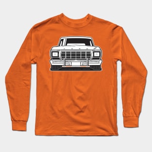 1979 Ford Truck / Bronco dentside Grille Plain Long Sleeve T-Shirt